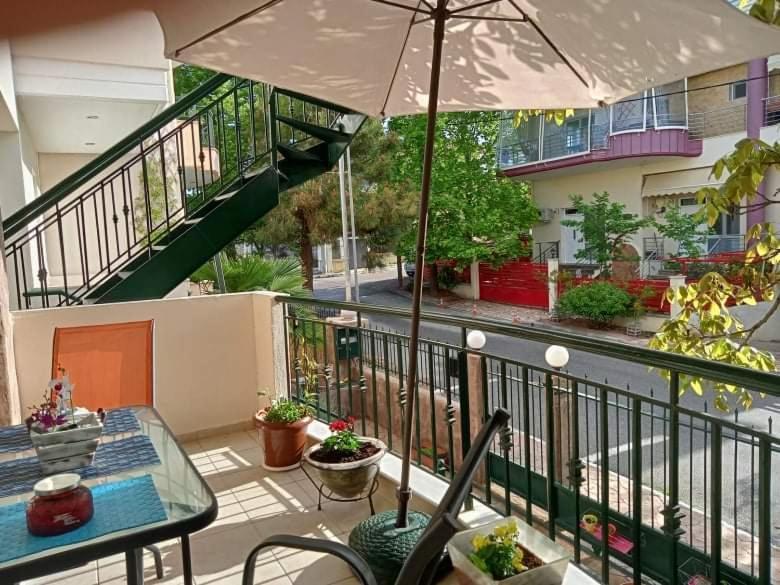 Oasis Apartment Nea Michaniona Bagian luar foto